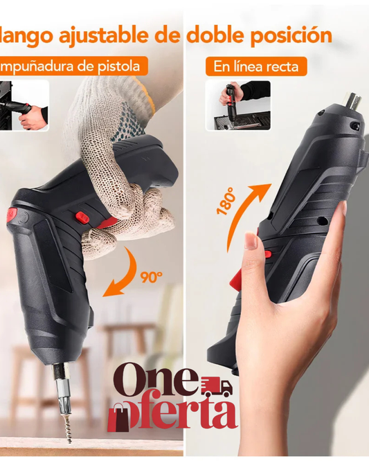 Destornillador Inalámbrico Recargable